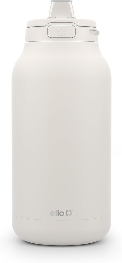 Ello Hydra 64oz Half Gallon Vacuum Insulated Stainless Steel Jug with Locking