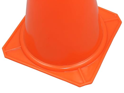 BlueDot Trading 4” Orange Traffic Cones Mini Plastic Sports Cones for Agility Training, RC Racing, Outdoor Activities, Party Games, 40 Pieces