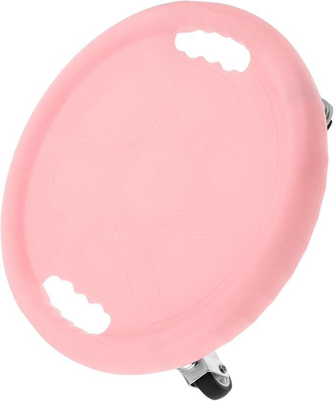Healifty Ab Roller Wheel and Core Muscle Trainer with Silent Smooth Rolling, Pink Abs Exercise Disc Sliders for Home Workout and Abdominal Strengthening