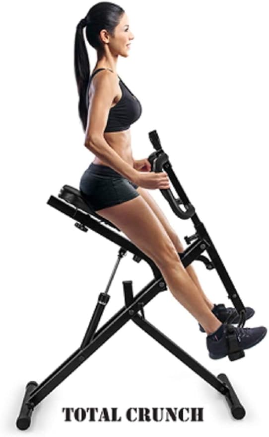 Abdominal AB Core Fitness Upright Squat Glutes Exercise Home Gym Workout Machine Full Body Core Training Fitness System 12 Hydraulic Adjustable Levels Cardio Strength Training