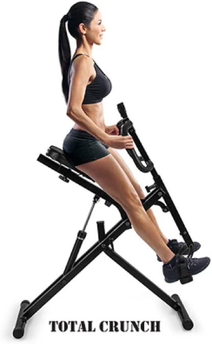 Abdominal AB Core Fitness Upright Squat Glutes Exercise Home Gym Workout Machine Full Body Core Training Fitness System 12 Hydraulic Adjustable Levels Cardio Strength Training