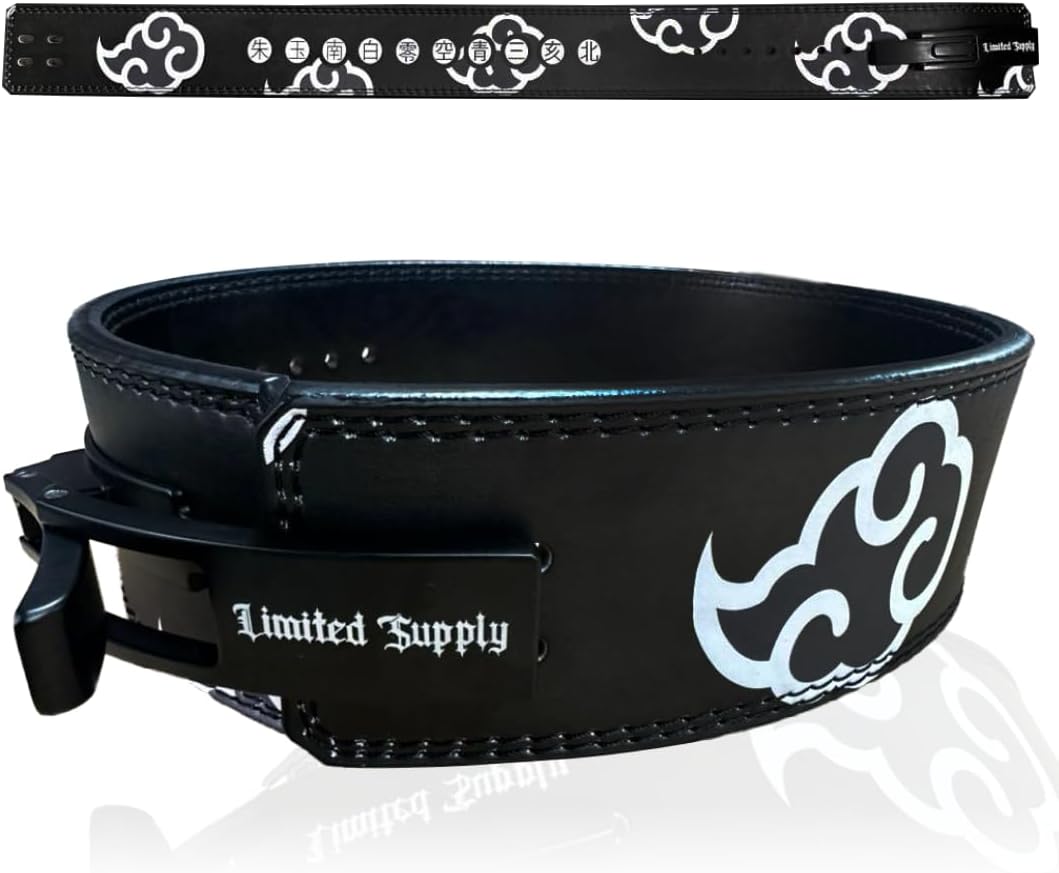 Anime Lever Belt, Weight Lifting Belt, Heavy Duty Powerlifting Weightlifting Gym Belt for Deadlifts Squats Back Support