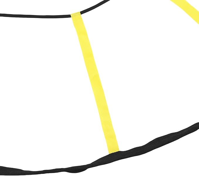 Denash Trainer, 12 Rungs Circle Speed and Ladder Nylon Footwork Ladder Football Training Equipment