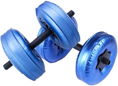2Pcs/Set Portable Adjustable Water-Filled Dumbbell, Eco-Friendly Fitness Equipment Set for Arm Muscle Training for Home Gym Office