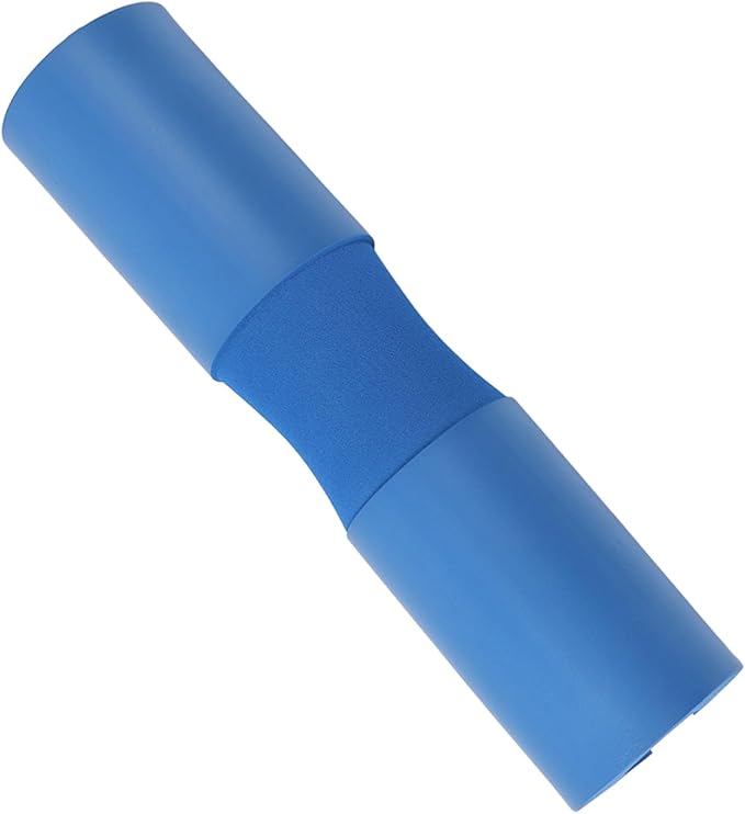 Alomejor Barbell Pad for Squats Thick Foam with Adjustable Straps Neck Shoulder Protection Hip Thrust Pad Blue