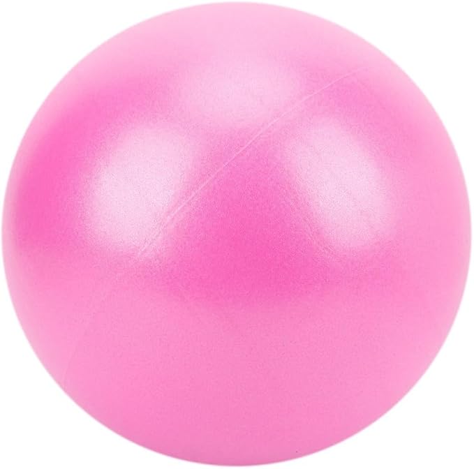 25cm Non-Slip Exercise Ball for Yoga & Pilates - Small Stability Ball for Core Strength Training, Home Gym, Balance Workouts