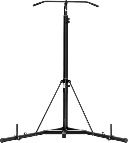 VEVOR 2 in 1 Punching Bag Stand, Steel Heavy Duty Workout Equipment,Freestanding Sandbag Rack,for Home Gym Fitness