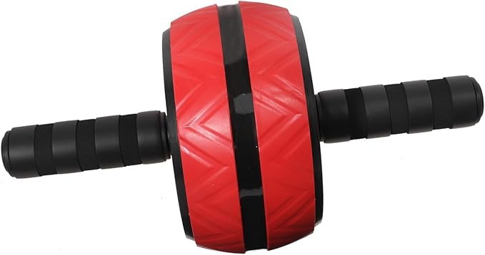 Ab Roller Wheel with Knee Pad for Home Gym Fitness Equipment Advanced Abdominal Muscle Trainer Wheel for Stomach Back Core Strengthening Smooth Forward Backward Workout