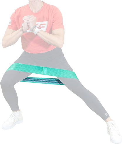 Serious Steel Fitness Hip and Glute Activation Band | Squat & Deadlift Warm-up Band for HIPS and Glutes
