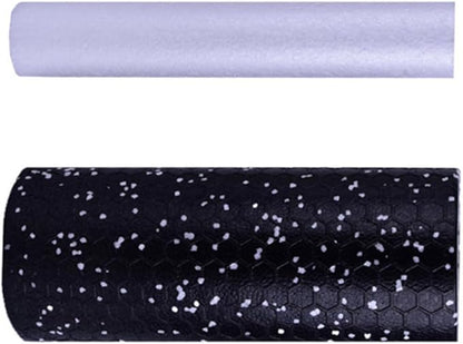 HEMOTON Firm Yoga Column Foam Roller Set, 2pcs Eva Massage Stick for Muscle Relaxation, Portable Fitness Roller for Physical Therapy and Exercise in Sports Outdoors