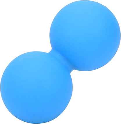 Gel Exercise Peanut Ball Yoga Gym Fitness Body Relax Massage Ball Relieve Pain (Blue)