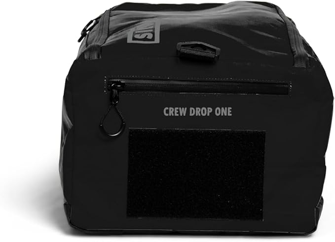 SILO Crew Drop One Ultramarathon Bag - Organize Gear Efficiently for Training Racing Work, Travel - Optimized Storage: Pockets/Compartments for Easy Access Athletes Marathon Fitness 26L Stealth Black