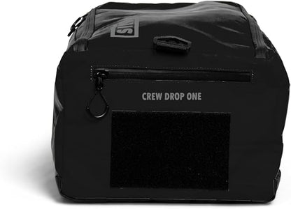 SILO Crew Drop One Ultramarathon Bag - Organize Gear Efficiently for Training Racing Work, Travel - Optimized Storage: Pockets/Compartments for Easy Access Athletes Marathon Fitness 26L Stealth Black
