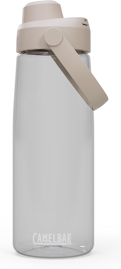 CamelBak Thrive Chug Tritan Renew Water Bottle Clear, 25oz