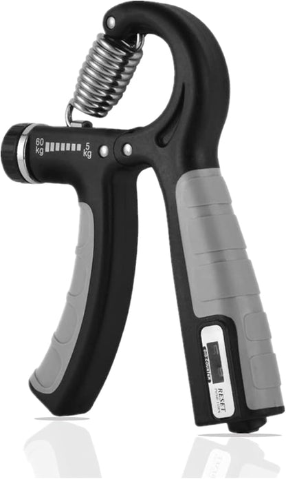 YOWOCAL Hand Grip Strength Trainer, Forearm Exerciser, 22-132Lbs (10-60kg), Non-Slip Gripper, for Athletes to Muscle Building and Injury Recovery