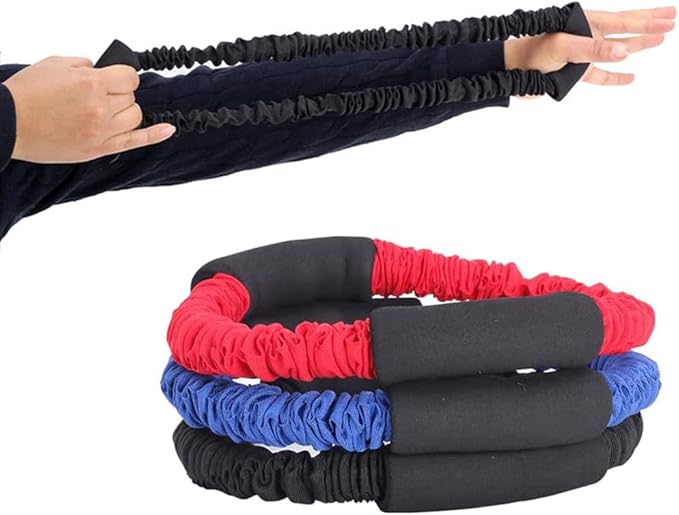 SOPOGER Archery Bow Trainer Rubber Stretch Bands 25-45 Lbs Draw Strength Training Device Aids Release Trainer Exerciser Workout Resistance Practice Equipment for Archery Bow Accessories