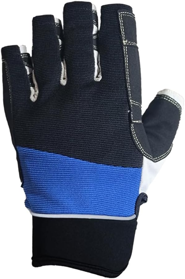 MRX Sailing Gloves for Men & Women 3/4 Finger Grip Great for Sailing, Yachting, Paddling, Kayaking, Fishing, Dinghying Water Sports