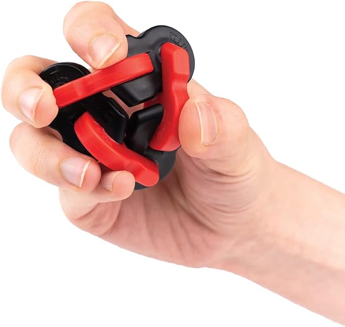 D'Addario FiddiLink Hand Dexterity Tool - Hand Exerciser, Fitness Tool - Grip Strength Trainer - Finger Strengthener - Guitar Accessories
