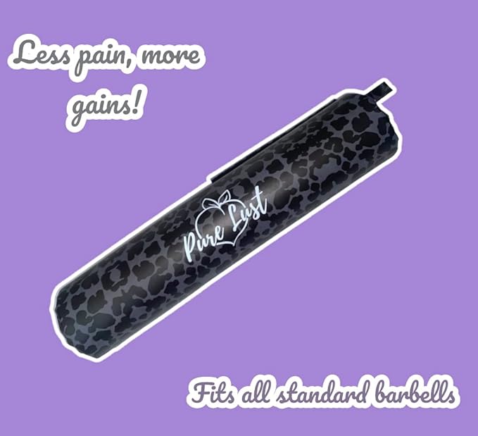 Pure Lust Barbell Pad, Hip Thrust, Lunges, Squat Pad, BBpad, Neck & Shoulder Protective Pad, GU Leather Foam pad. Non Slip Barbell pad