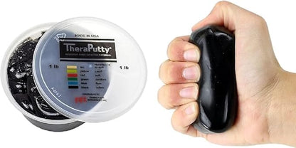 CanDo 10-1470 TheraPutty Standard Hand Exercise Putty, X-Firm, 1lb