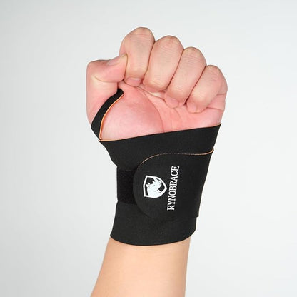 Wrist Support- Thin Adjustable Wrist Brace for Sports, Workouts, & Daily Use