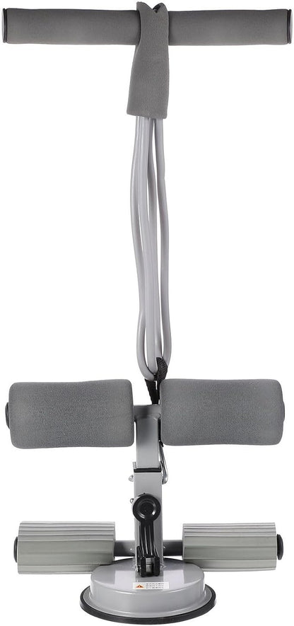 BESPORTBLE Adjustable Sit-up Assistive Device with Suction Cups Portable Floor Bar for Abdominal Workout Crunches and Core Training at Home