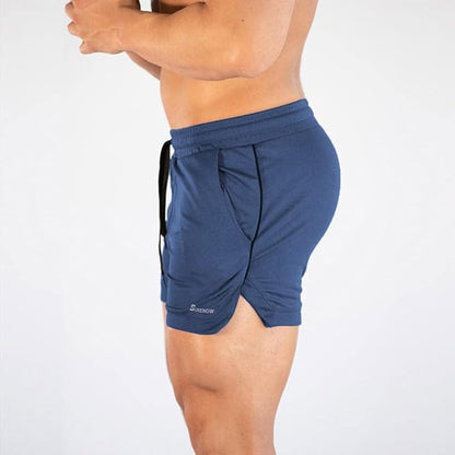 Surenow Mens Running Gym Shorts 3 Inch Breathable Lightweight Athletic Sport Shorts Training Workout Shorts with Pockets