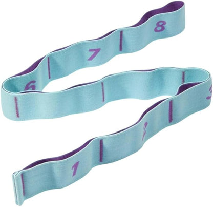 Resistance Bands for Working Out, 8-Levels Elastic Adjustable Exercise Band for Women and Men,Body Stretching,Yoga,Pilates,Booty Legs,Stretch Bands for Fitness,Training,Physical Therapy,Gym