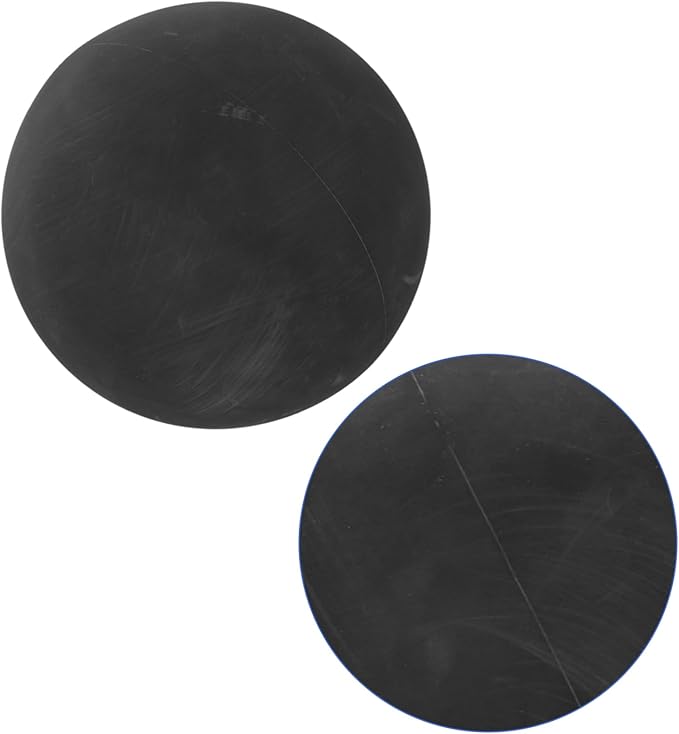 KICHOUSE 4pcs High Elastic Rubber Training Balls for Outdoor Practice Versatile Mini Balls for Reaction Skills Coordination and Agility Training for All Fitness Levels