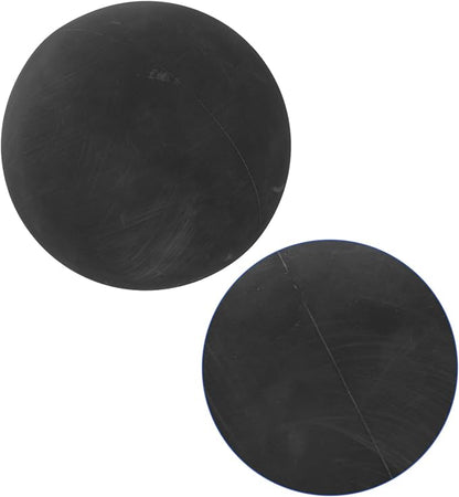 KICHOUSE 4pcs High Elastic Rubber Training Balls for Outdoor Practice Versatile Mini Balls for Reaction Skills Coordination and Agility Training for All Fitness Levels