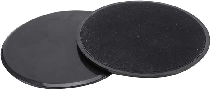 Equipment Exercise Sliders Discs 19×19×2 2pcs Exercise Sliding Gliding Disc Fitness Core Slider Sport Full Body Workout