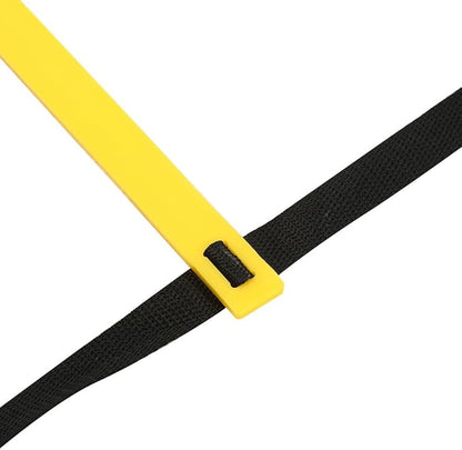 Durable Speed Agility Ladder for Soccer Football Training Portable Foldable Footwork Ladder PP Rungs Nylon Straps 7 10 13 Rung Options