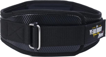 Schiek Sports Ronnie Coleman 4006 Weightlifting Belt - Lumbar Support Weight Lifting Belt - Carbon Fiber and Nylon