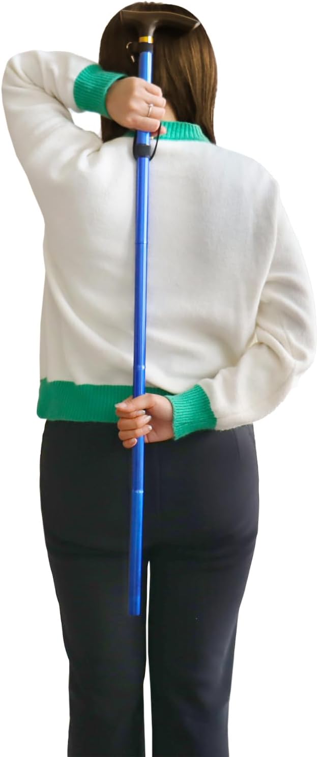 Shoulder Wand Therapy Stretching Tool Rotator Cuff Exercise Equipment Collapsible Stretching Bar for Shoulder and Rotator Cuff Exercises and Recovery