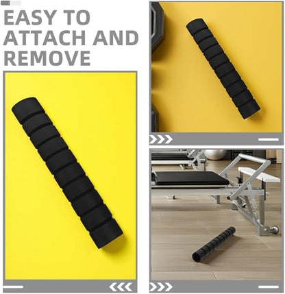 Alasum Gym Bar Pad Pull-Up Covers – Soft Foam Grip Sleeves for Pull Up Bars, Gymnastics Sticks & Exercise Equipment, Non-Slip Comfortable Handle Covers for Home Gym Workout (2Pcs)