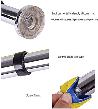 Door Frame Horizontal Bar Home Pull-up Device Indoor Multi-Functional Fitness Equipment Without Punching Bearing Weight 150kg