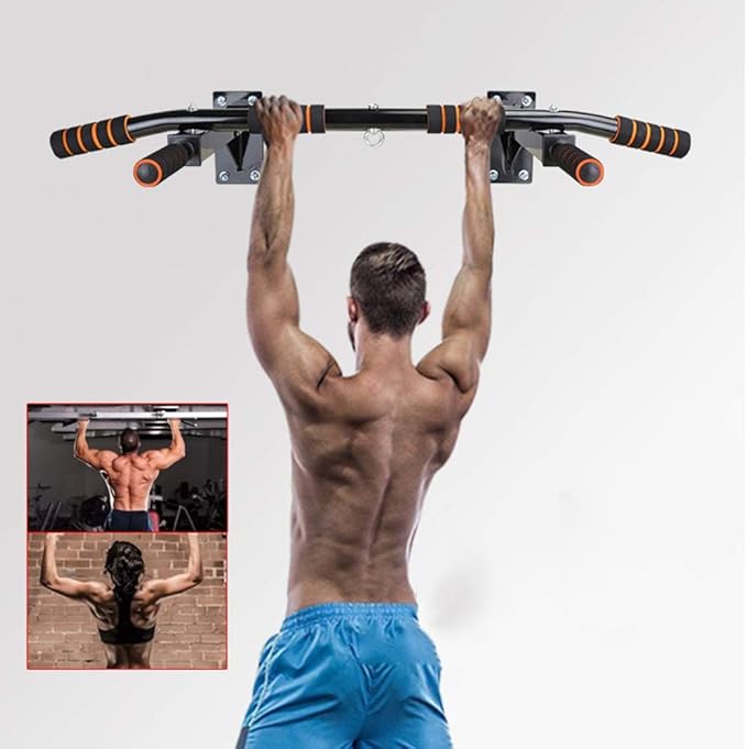 Fitness Horizontal Bar, Wall-Mounted Pull-up Bar for Home Gym, Multifunctional Sports Equipment, Stable and Durable, Safe Load 300kg