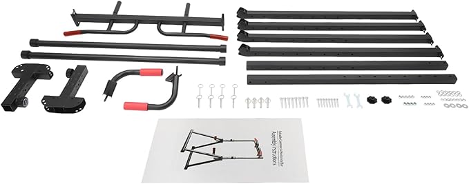 Pull Up Bar Free Standing, Foldable Power Tower Workout Dip Station, Pullup Bar Station for Home Gym Strength Training Equipment, Height Adjustable Pull Up Bar, 440LBS