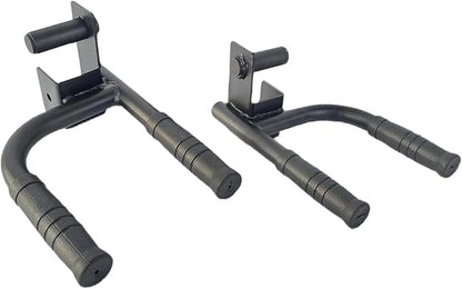 2X Fitness Dip Bar Attachments for 2" x 2" or 3" x 3" Power Racks, Narrow & Wide Dips Double Handles