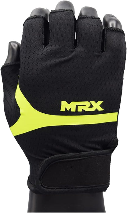 MRX Ladies Weight Lifting Gloves Women Fitness Training Exercise Glove Anti Slip Padded Shock-Absorbing Extra Grip Crossfit Multi Colors
