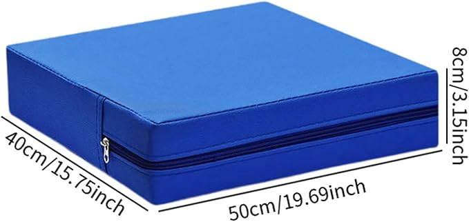 Exercise Balance Pad - 15.7" x 15.7" (40cm x 40cm) EVA Foam Stability Training Mat for Pilates, Ankle & Knee Rehab- 50x40x8cm
