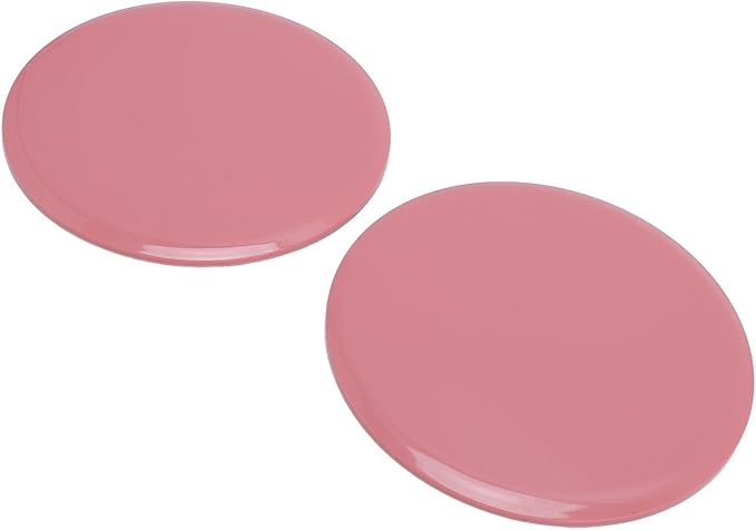 2Pcs Core Sliders for Working Out Compact Discs for Full Body Workout Fitness Home Exercise Equipment Floor Sliders Gray for Strength Training Balance Improvement
