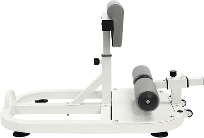 Home Fitness Equipment in White – Compact All-in-One Workout Machine with Resistance Bands, Adjustable Settings & Space-Saving Design for Indoor Exercise