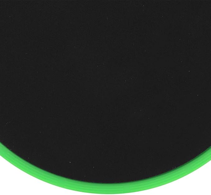 Core Sliders for Full Body Workout | 2Pcs Gliding Discs for Home Gym/Balance Training/Core Strength | Portable Exercise Sliders, Green
