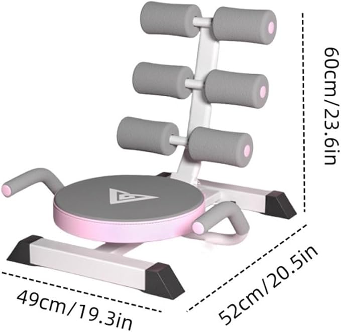 Creative Ab Workout Equipment, Sit Up Exercise Equipment for Home, Multi-functional Ab Machine for Stomach Workout, Portable Waist Twister Machine Exercise
