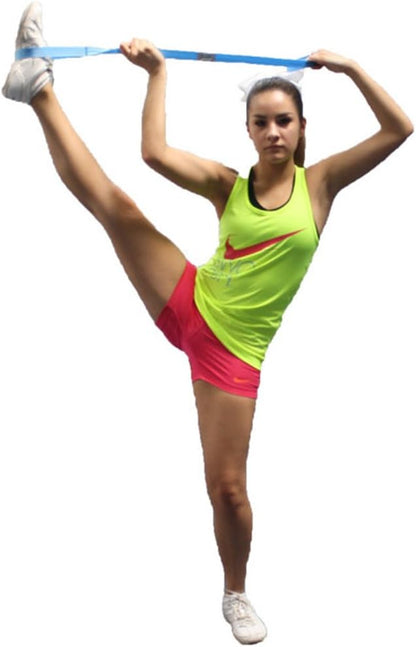 Myosource Kinetic Bands Cheerleading Flexibility Stunt Strap - Improve Stretching and Stunts for Cheer Dance Gymnastics & Physical Therapy – Stocking Stuffers Present for Kids Girls Adults - 12 Colors