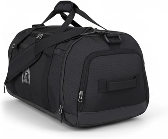 Swole Monkey Gym Bag – Durable Performance Duffel with Shoe Compartment, Heavy-Duty Polyester, Adjustable Shoulder Strap, Training & Travel Gym Bag (SM0138)