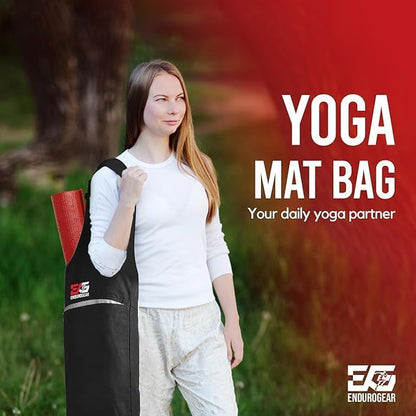 Yoga & Fitness Kit - Non-Slip 6mm Mat, Durable Resistance Tools, Premium Jump Rope, Adjustable Bag, Thigh Trainer | Home Workout & Pilates Essentials for Beginners