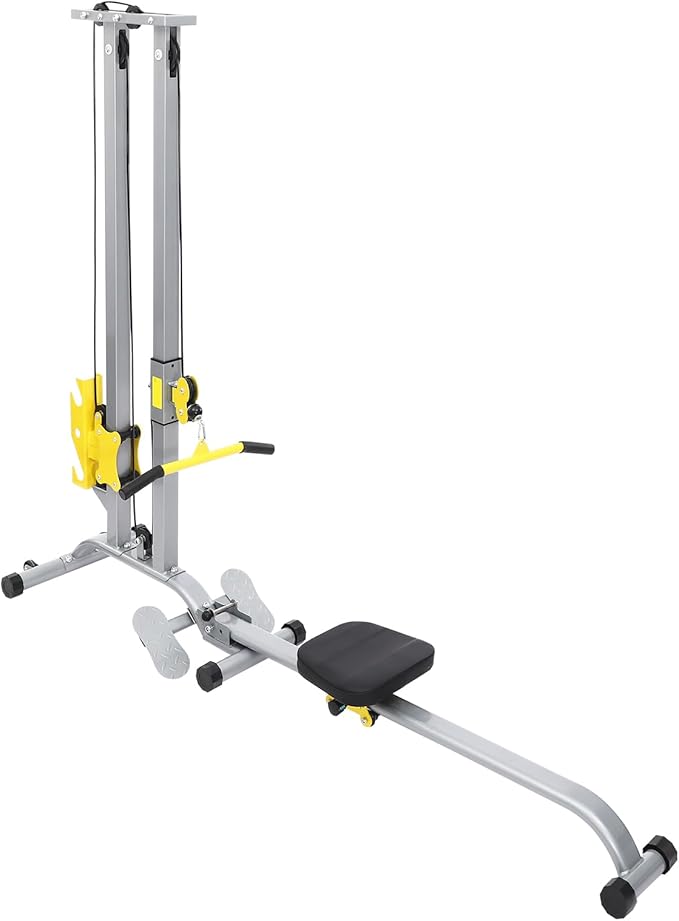 Multifunctional Fitness Rack,Small Strength Training Fitness Equipment,Adjustable Height Fitness Rack,Folding Structure Home Gym Strength Training Fitness Equipment