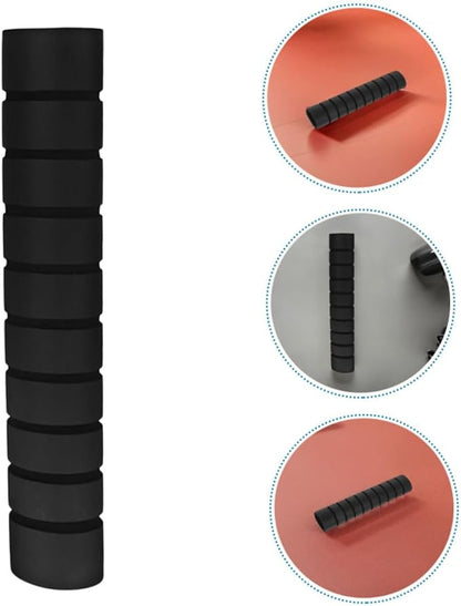 Mipcase 4pcs Nonskid Barbell Pad Squat Pad for Weightlifting Lunges and Hip Thrusts Foam Sponge Hand Protection with Moisture Wicking Design for Home Gym and Travel